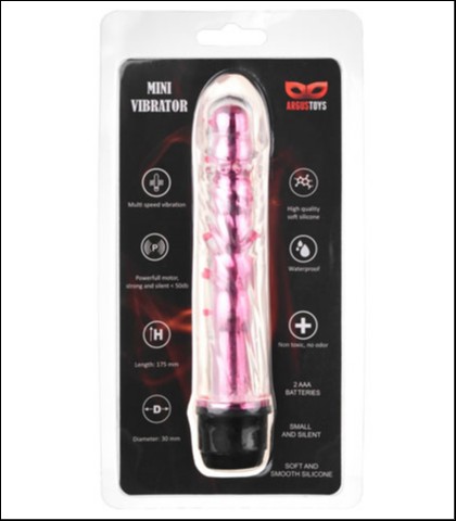 Silikonski vibro metak - roze boja